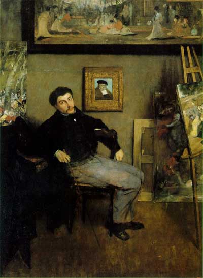 James Tissot - Edgar Degas