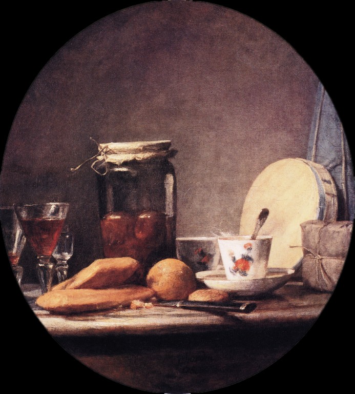 Jar of Apricots - Jean Baptiste Simeon Chardin