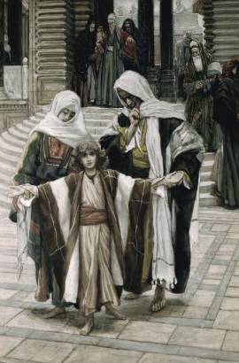 Jesus Found in the Temple - James Tissot
