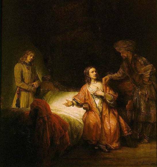 Joseph Accused by Potiphar's Wife - Rembrandt van Rijn