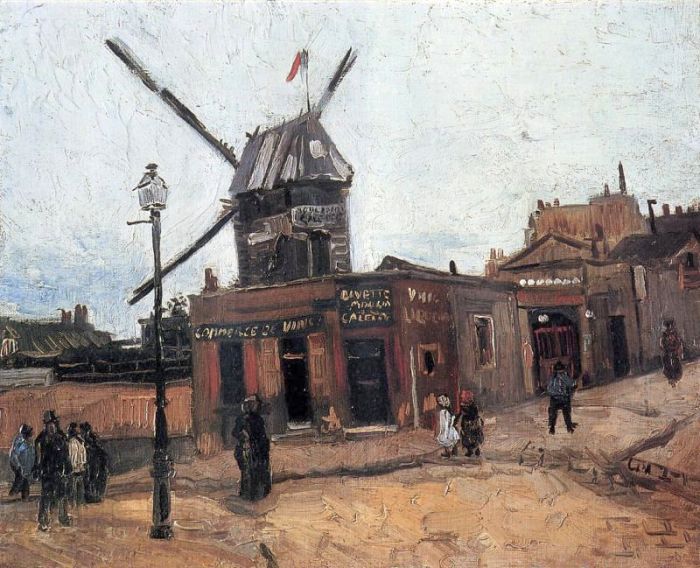 La Moulin de la Galette - Vincent van Gogh