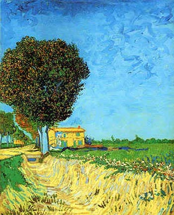 Lane near Arles - Vincent van Gogh
