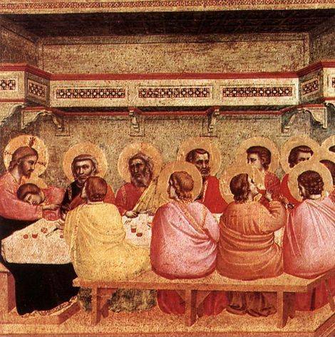 Last Supper - Giotto di Bondone