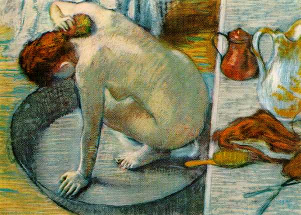 Le Tub - Edgar Degas
