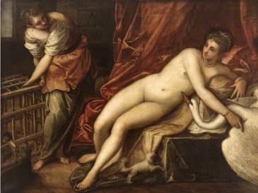 Leda and the Swan - Jacopo Robusti Comin Tintoretto