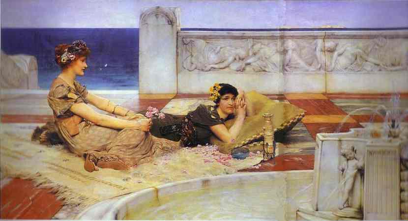 Love Votaries - Lawrence Alma Tadema