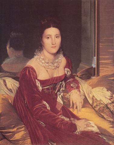 Madame de Senonnes - Jean Auguste Dominique Ingres
