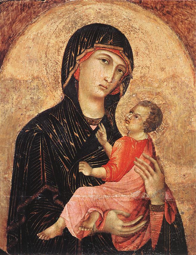 Madonna and Child - Duccio di Buoninsegna
