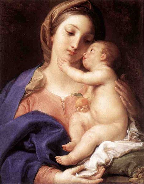 Madonna and Child - Pompeo Batoni