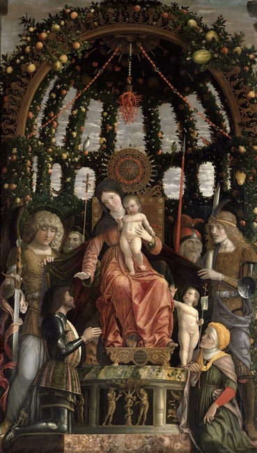Madonna of Victory - Andrea Mantegna