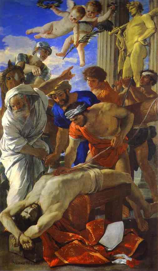 Martyrdom of St. Erasmus - Nicolas Poussin