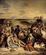 Massacre at Chios - Eugene Delacroix