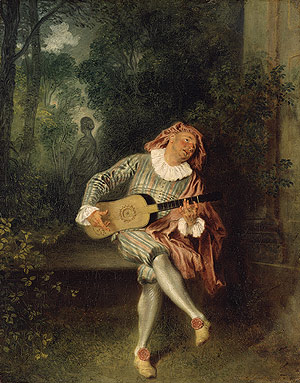 Mezzetin - Jean Antoine Watteau