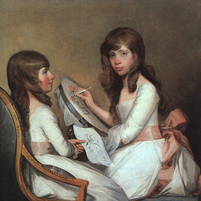 Miss Dick and her Cousin Miss Forster - Gilbert Stuart