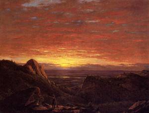 Morning over the Husdon Valley from the Catskills - Frederic Edwin Church