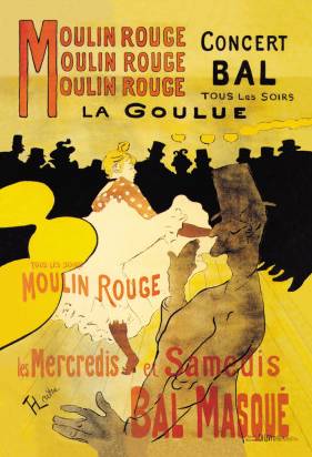 Moulin Rouge Concerts - Henri de Toulouse Lautrec