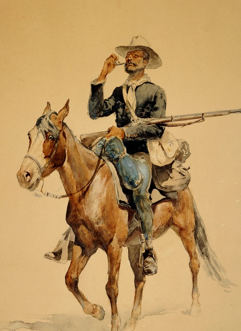 Mounted Infantryman - Frederic Remington