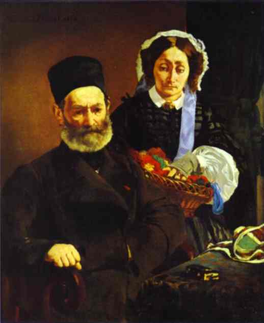 Mr and Mrs Auguste Manet - Edouard Manet