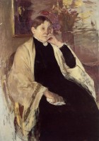 Mrs Robert Cassatt the Artists Mother - Mary Cassatt