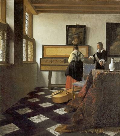 Music Lesson - Jan Vermeer van Delft