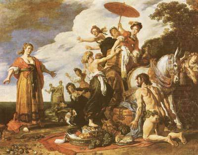 Odysseus and Nausicaa - Peter Paul Rubens