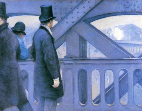 On the Europe Bridge - Gustave Caillebotte