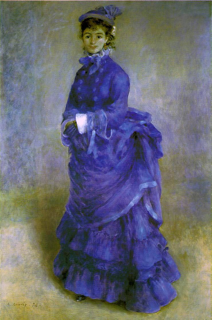 Parisian Lady - Pierre Auguste Renoir