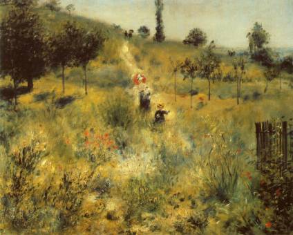 Path through the Long Grass - Pierre Auguste Renoir
