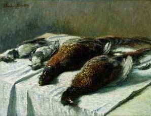 Pheasants & Plovers - Claude Monet