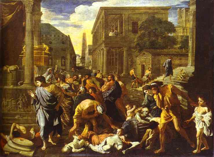 Plague of Ashdod - Nicolas Poussin