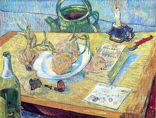 Plate of Onions - Vincent van Gogh