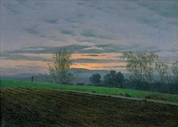 Ploughed Field - Caspar David Friedrich