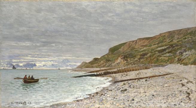 Point of la Hvre at Sainte Adresse - Claude Monet