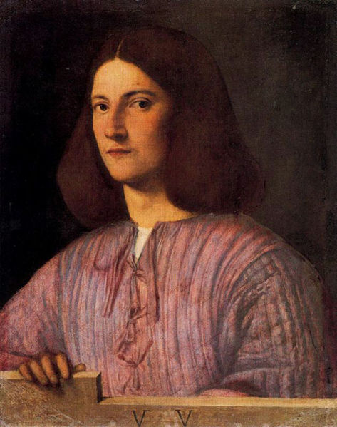 Portrait of a Man - Giorgione (Giorgio Barbarelli da Castelfranco)