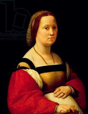 Portrait of a Pregnant Woman - Raffaello Raphael Sanzio