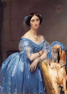 Princess de Broglie - Jean Auguste Dominique Ingres