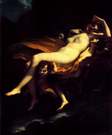 Psyche Carried Off by the Zephyrs - Pierre Paul Prudhon