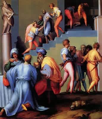 Punishment of the Baker - Jacopo da Pontormo