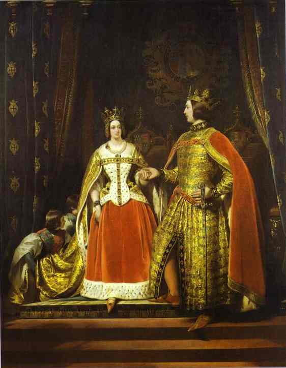 Queen Victoria and Prince Albert - Edwin Henry Landseer