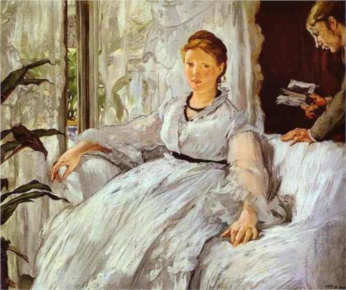 Reading - Edouard Manet