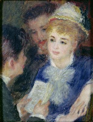 Reading the Role - Pierre Auguste Renoir