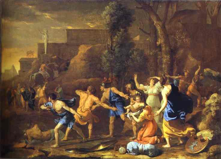 Rescue of Pyrrhus - Nicolas Poussin