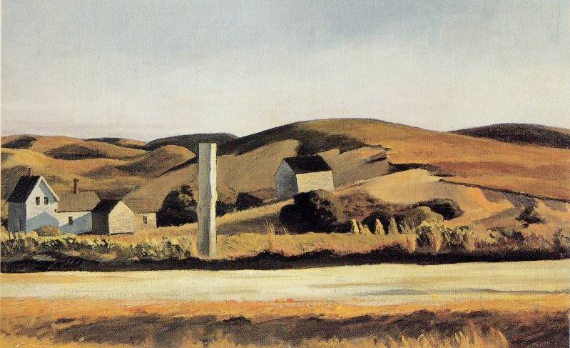 Road and Houses South Truro - Edward Hopper