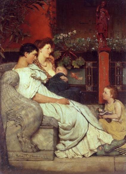 Roman Family - Lawrence Alma Tadema