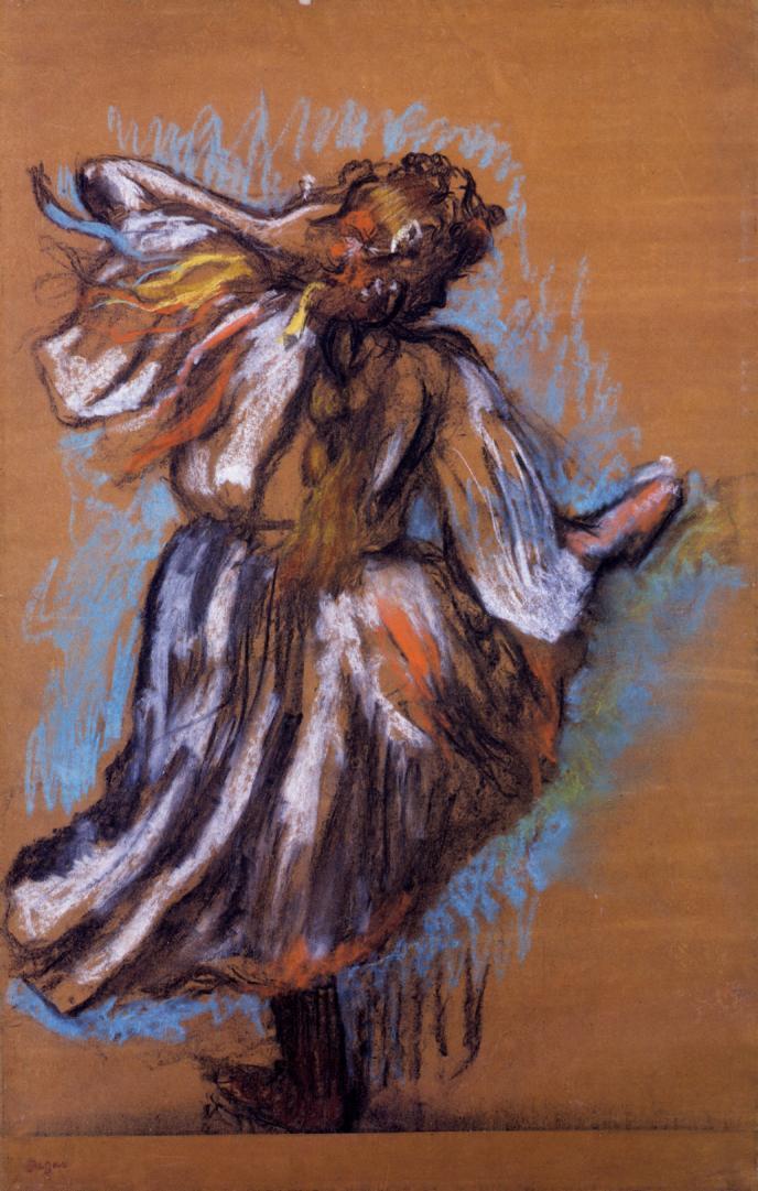 Russian Dancer - Edgar Degas