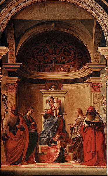 San Zaccaria Altarpiece - Giovanni Bellini