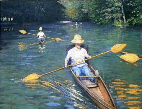 Sculls - Gustave Caillebotte