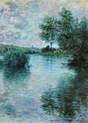 Seine at Vtheuil - Claude Monet