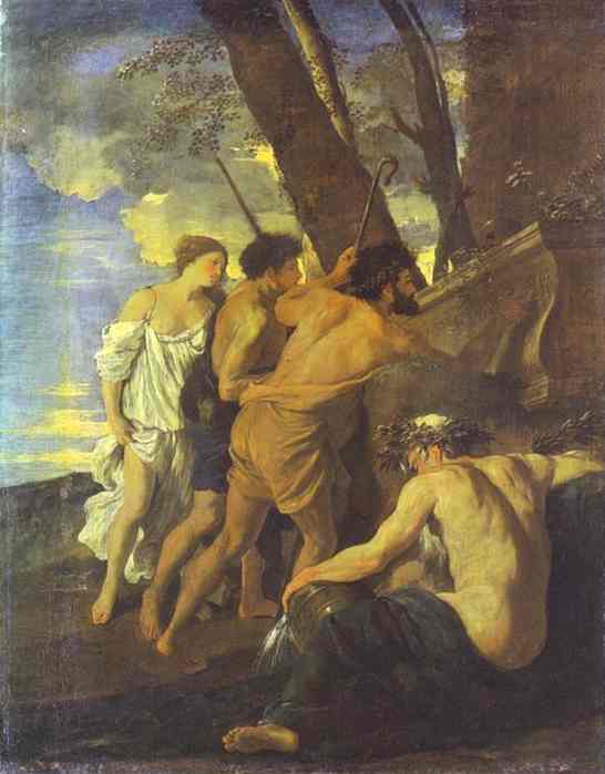 Shepherds of Arcadia - Nicolas Poussin