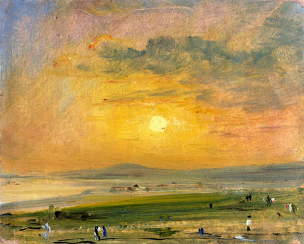 Shoreham Bay, Evening Sunset - John Constable